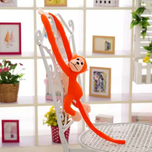 Colorful Long Arm Monkey Hanging Soft Plush Doll Stuffed Animal Kids Baby Toy ld
